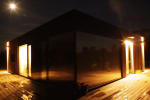 СВЕТОДИОДНОЕ освещение деревянного модульного дома