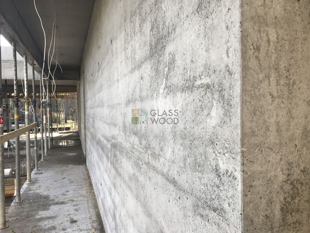 Eksponēta betona siena