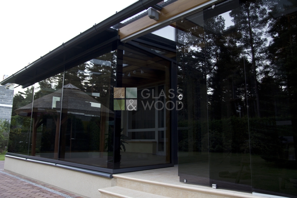 Glazen gevels constructiesysteem
